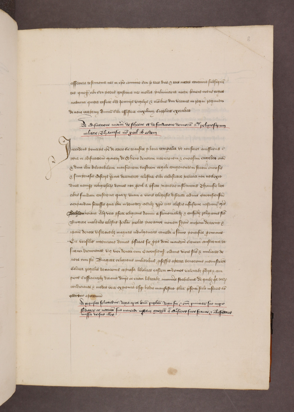 Folio 8  recto